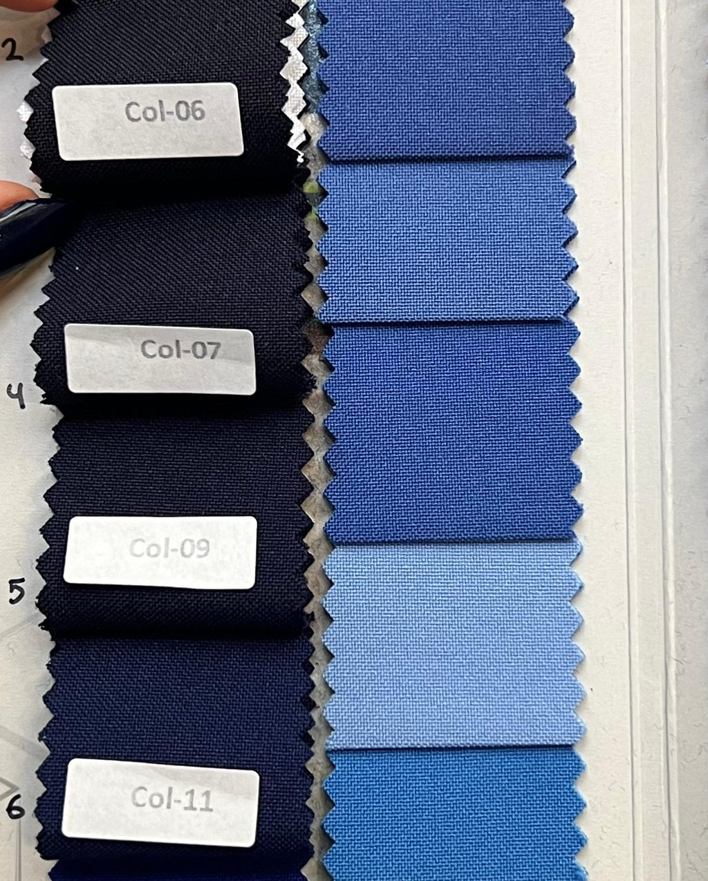 Blazer cut abaya crafted from premium crepe, finished with a sequin detailed on one side collar.